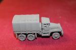 1/87TH SCALE 3D PRINTED WW II U. S. ARMY GMC CCKW 252 CLOSED 2½-TON 6X6 TRUCK