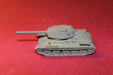 1/87TH SCALE 3D PRINTED WW II RUSSIAN T-34 MEDIUM TANK OT34-85 1944