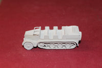 1/72ND SCALE  3D PRINTED WW II GERMAN SD.KFZ. 8 SPECIAL MOTORIZED VEHICLE 8 OPEN