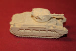 1/72ND SCALE 3D PRINTED WW II BRITISH MATILDA II TANK