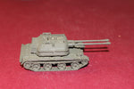 1/87TH SCALE 3D PRINTED POST WAR II SOVIET ZSU 57MM ANTI-AIRCRAFT GUN