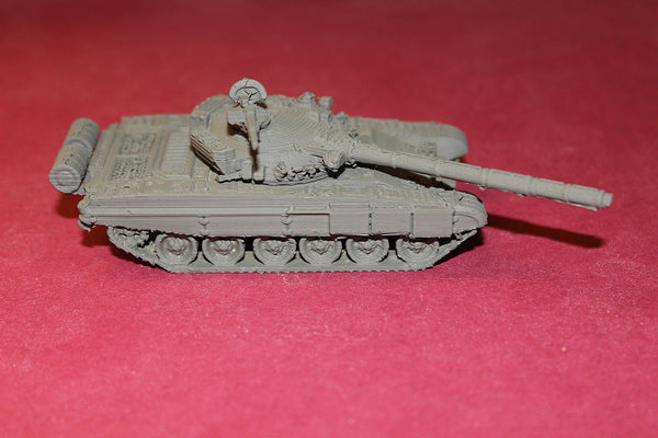 1-72ND SCALE 3D PRINTED UKRAINE WAR RUSSIANT-72A MAIN BATTLE TANK WMG