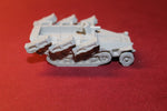 1/72ND SCALE  3D PRINTED WW II GERMAN HALFTRACK SDKFZ 251D1 STUKA-ZU-FUSS